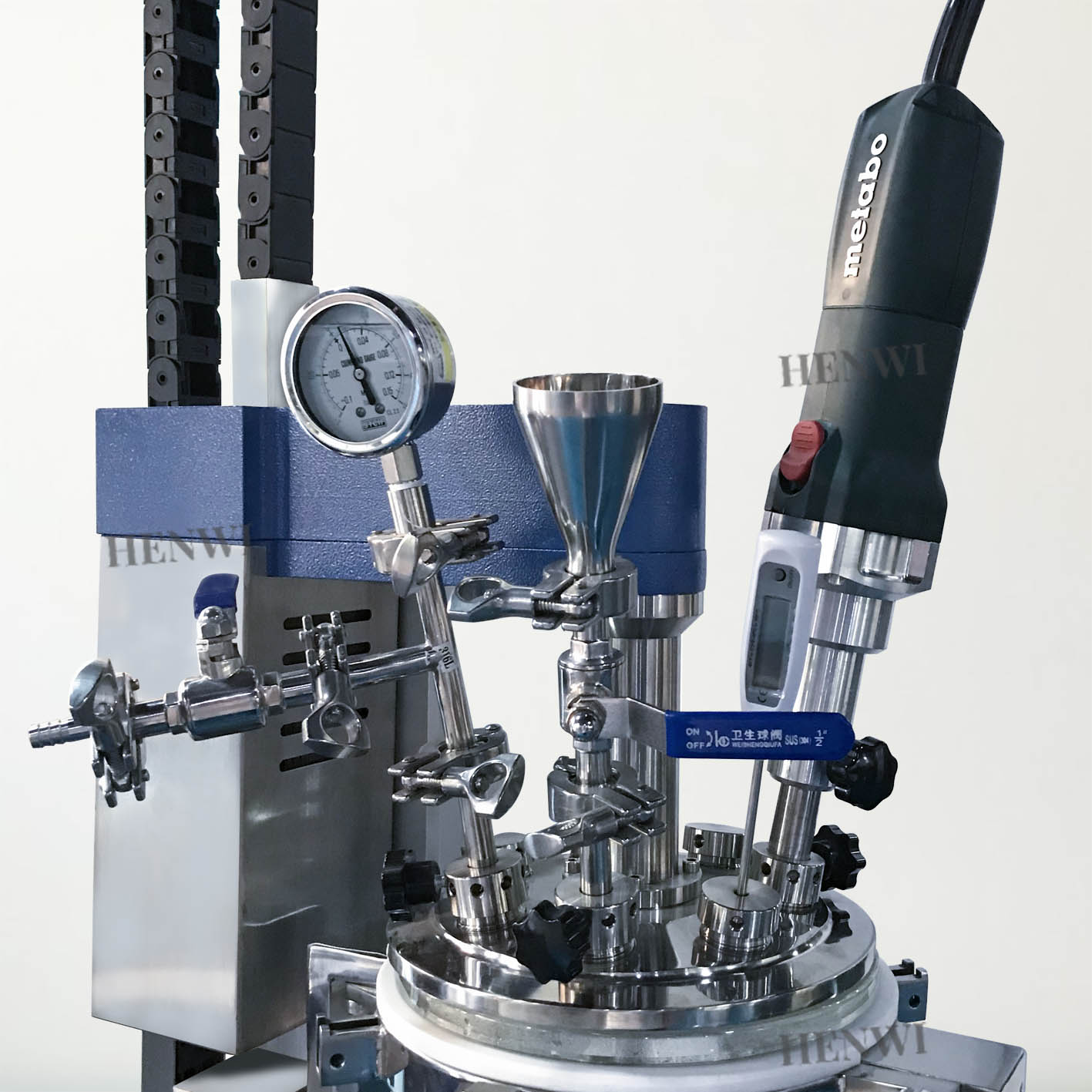 2L Lab Vaccum Emulsifying Mixer