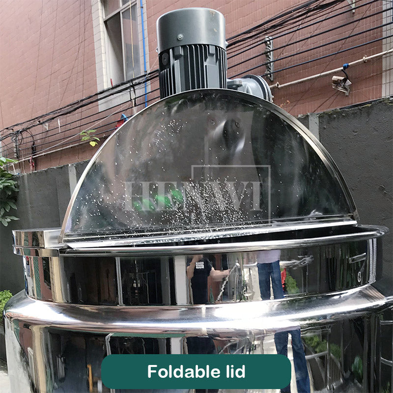 1500L Liquid Heating Homogenizing Mixer