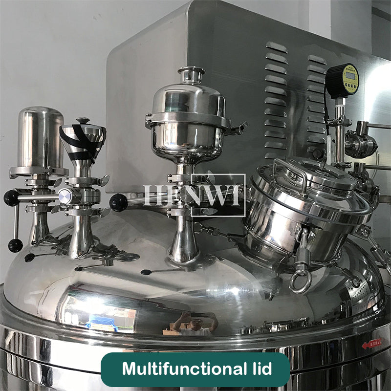100 Litres Hydraulic Vacuum Emulsifying Mixer