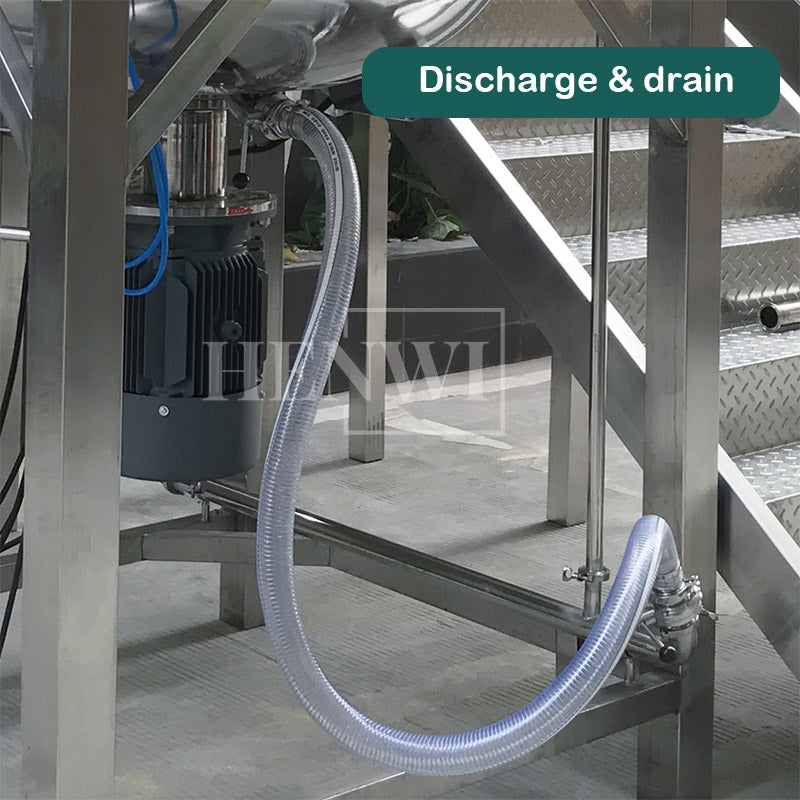 1500L Liquid Heating Homogenizing Mixer