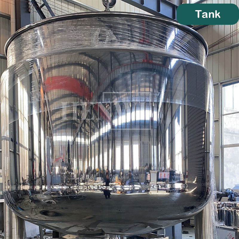 7000L Liquid Heating Homogenizing Mixer