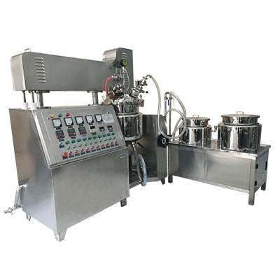50-200L Vacuum Emulsifier ( Hydraulic lifting)
