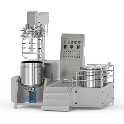 100L-500L Vacuum Emulsifying Mixer (Hydraulic lifting)