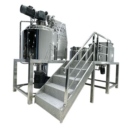 300-5000L Vacuum Emulsifying Mixer (Non Hydraulic)