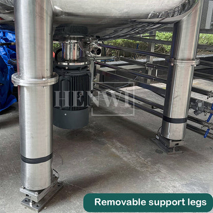 3000L Liquid Heating Homogenizing Mixer