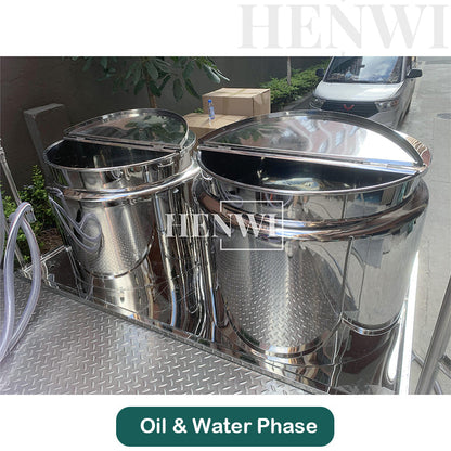 100 Litres Hydraulic Vacuum Emulsifying Mixer