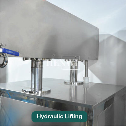100 Litres Hydraulic Vacuum Emulsifying Mixer
